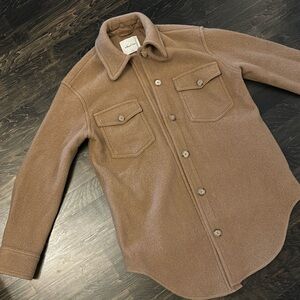 Aritzia Wilfred Free Ganna Shirt Jacket size small